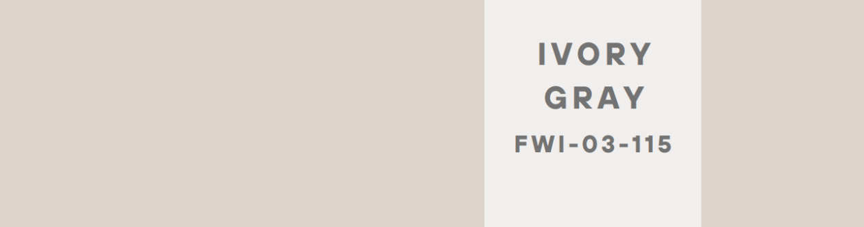 IVORY GRAY Lami Gloss Panel